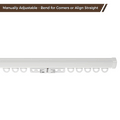 Velin Bendable Single Ceiling Curtain Track