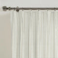 Stefana Silber x TWOPAGES Graphic Printed Linen Blend Pleated Curtains