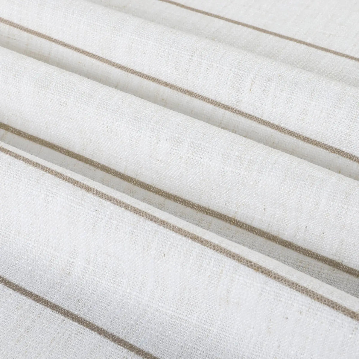 Stefana Silber x TWOPAGES Graphic Printed Linen Blend Pleated Curtains