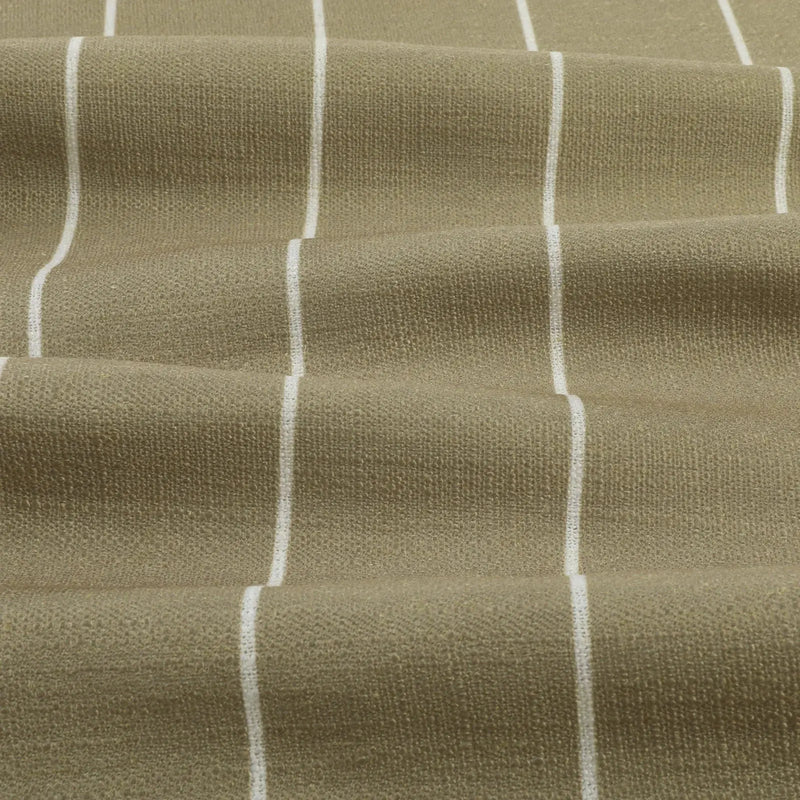 Stefana Silber x TWOPAGES Graphic Printed Linen Blend Pleated Curtains