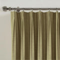 Stefana Silber x TWOPAGES Graphic Printed Linen Blend Pleated Curtains