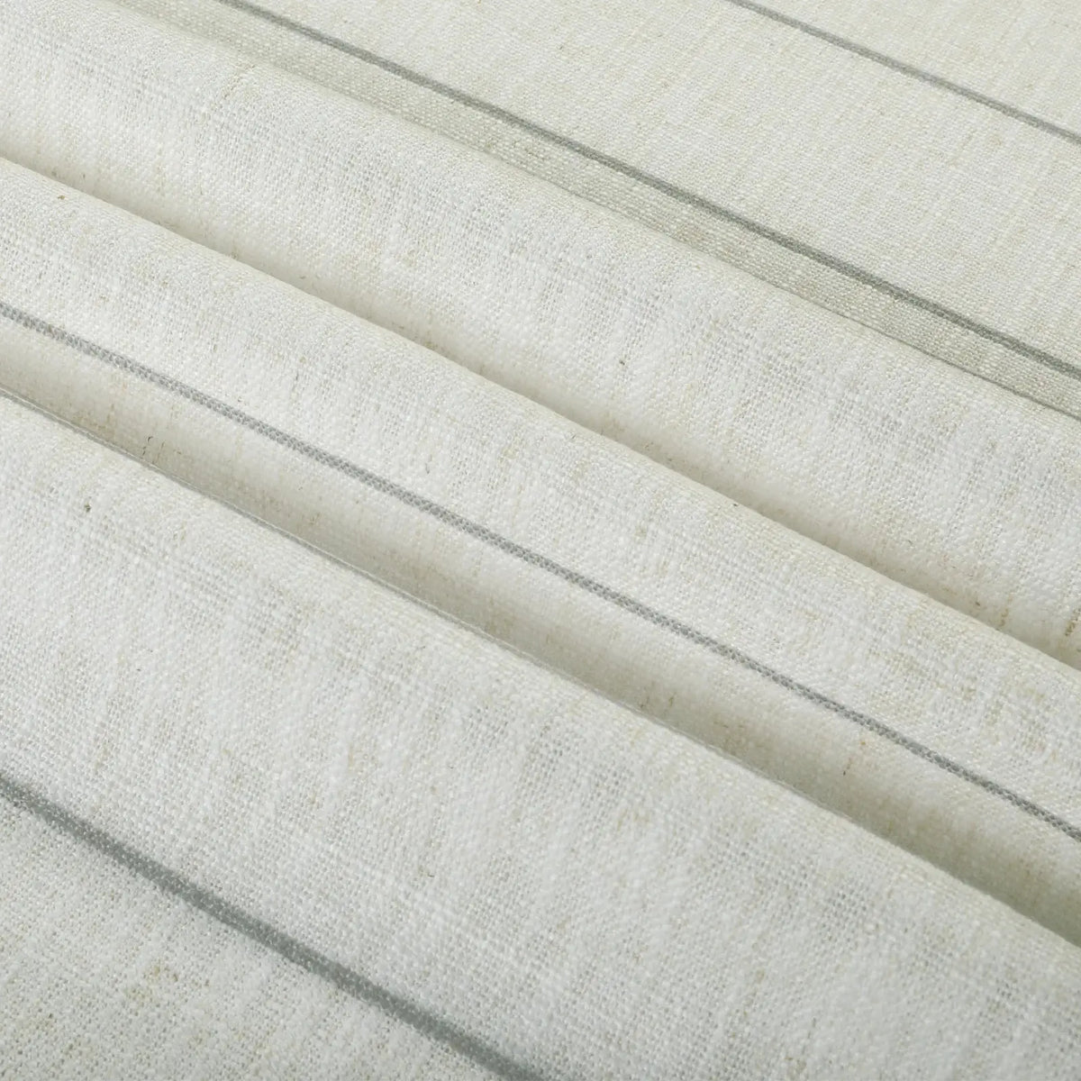 Stefana Silber x TWOPAGES Graphic Printed Linen Blend Pleated Curtains
