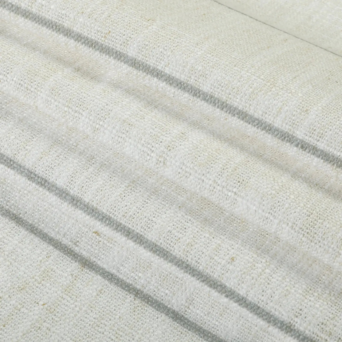 Stefana Silber x TWOPAGES Graphic Printed Linen Blend Pleated Curtains
