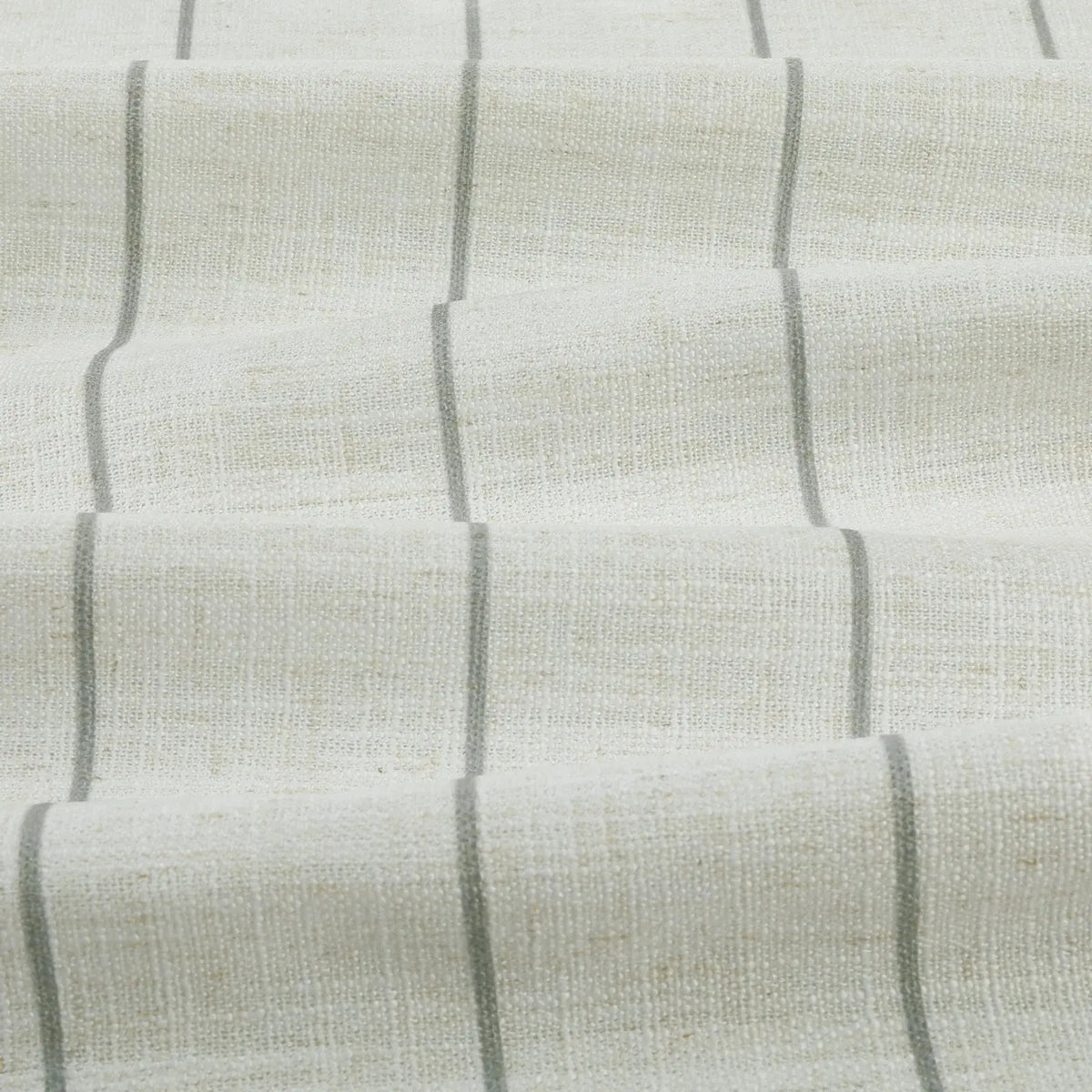 Stefana Silber x TWOPAGES Graphic Printed Linen Blend Pleated Curtains