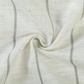 Stefana Silber x TWOPAGES Graphic Printed Linen Blend Pleated Curtains