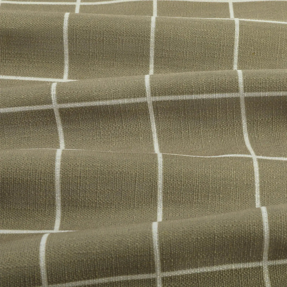 Stefana Silber x TWOPAGES Graphic Printed Linen Blend Pleated Curtains