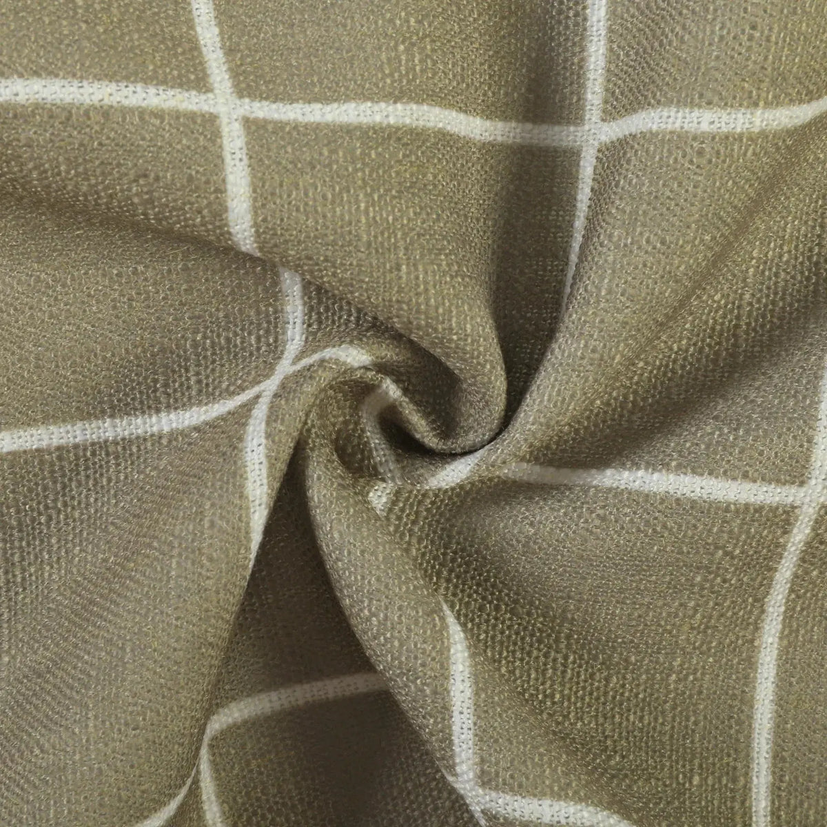 Stefana Silber x TWOPAGES Graphic Printed Linen Blend Pleated Curtains