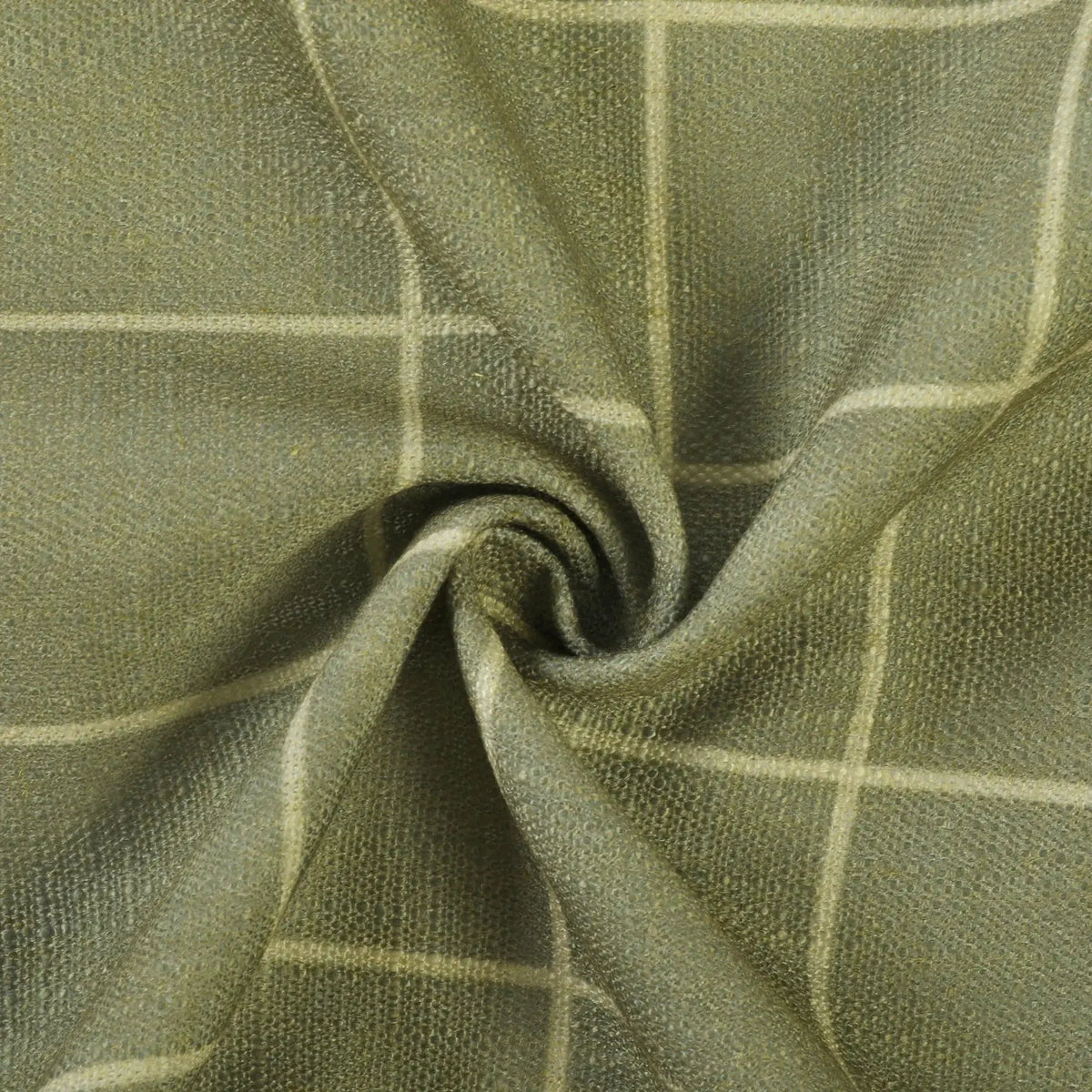 Stefana Silber x TWOPAGES Graphic Printed Linen Blend Pleated Curtains