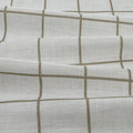 Stefana Silber x TWOPAGES Graphic Printed Linen Blend Pleated Curtains