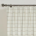 Stefana Silber x TWOPAGES Graphic Printed Linen Blend Pleated Curtains