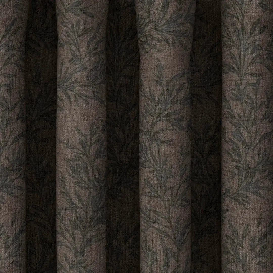 Sara Le Print Linen Drapery Pleated -TWOPAGES