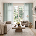 Isabella Cotton S-fold Curtains with Belt Hook - Lora Track