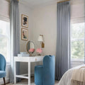 Isabella Heavyweight Cotton Pleated Curtains