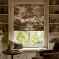 Sara Le x TWOPAGES Printed Linen Roman Blind Cord Lift
