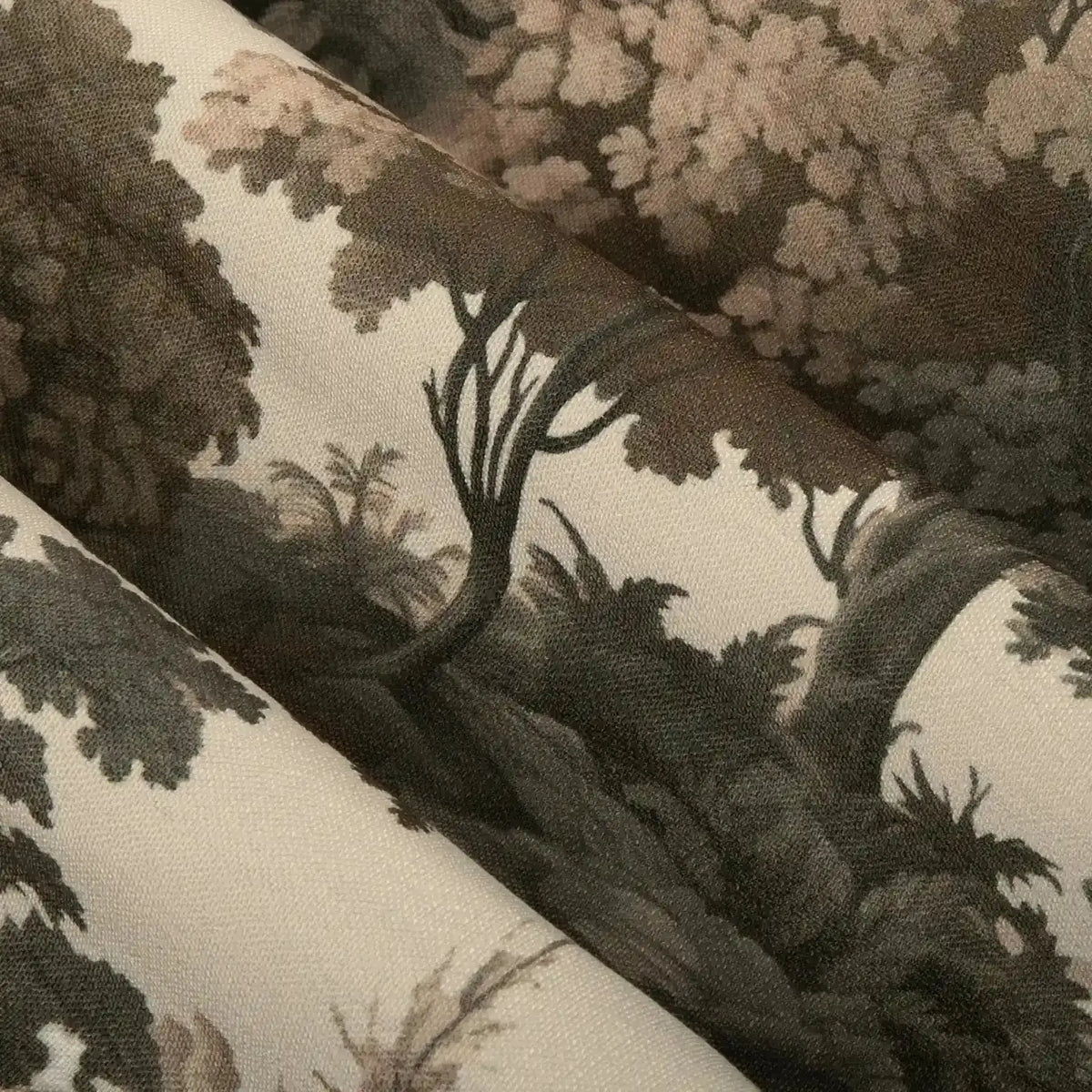 Sara Le x TWOPAGES Printed Linen Roman Blind Cord Lift