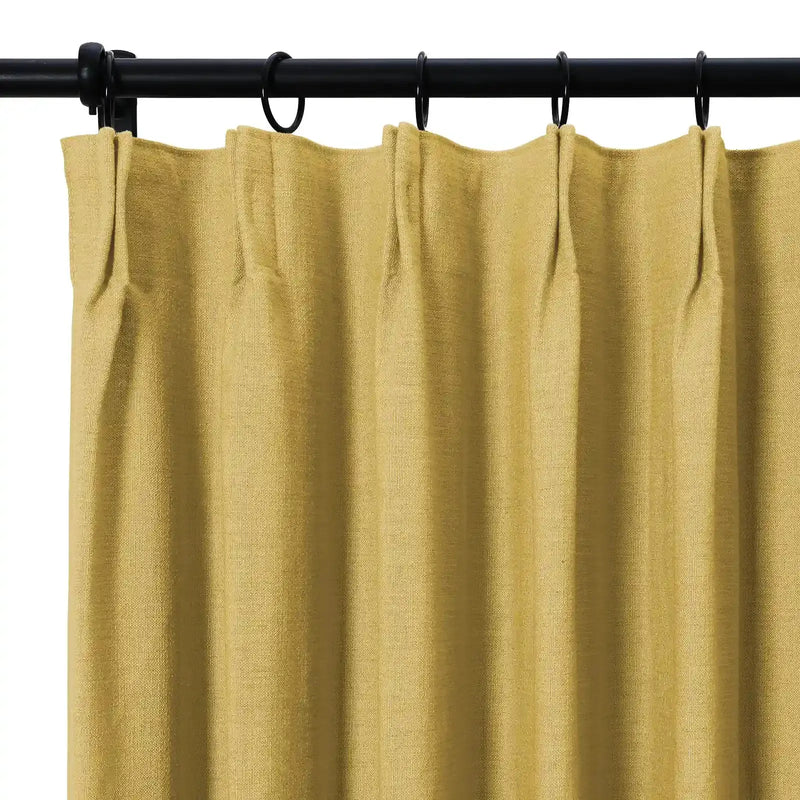 Isabella Heavyweight Cotton Pleated Curtains