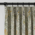 Holly Botanical Boho Pleated Curtains