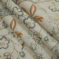Holly Botanical Boho Pleated Curtains