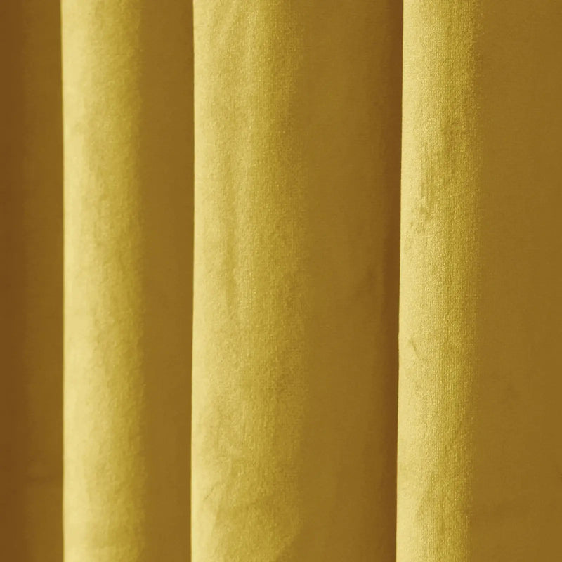 Birkin Velvet Pleated Curtains